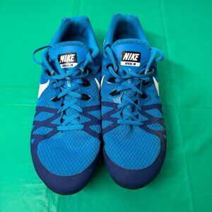 Nike mens Rival M track spikes Blue Turquoise ( Without Box)